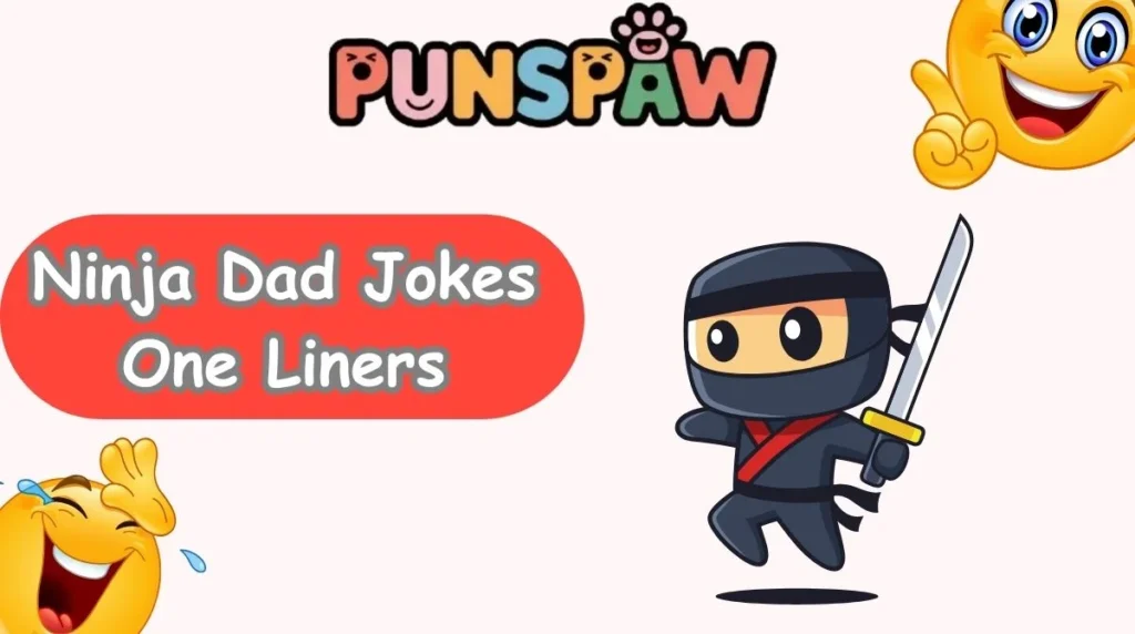 Ninja Dad Jokes One Liners